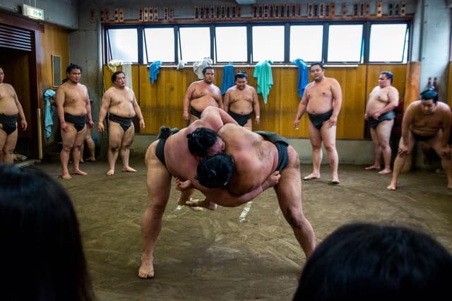 Authentic Tokyo Sumo Training: A Rare Cultural Experience