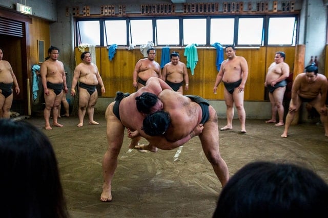 Sumo Morning Practice Tour