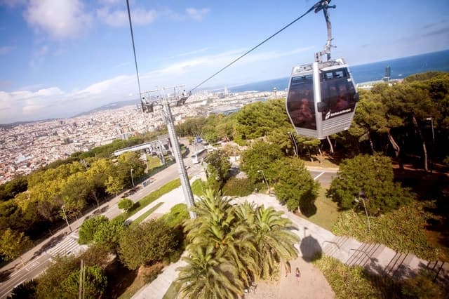 Best Views in Barcelona: Montjuïc Cable Car Tickets