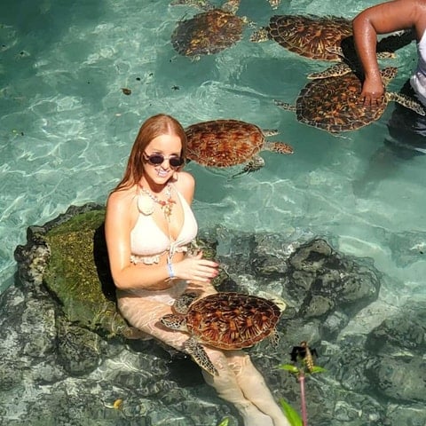Salaam Cave Swimming with Turtles