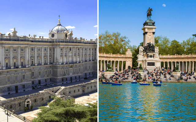 Madrid Royal Palace & Retiro Park: Iconic City Tour