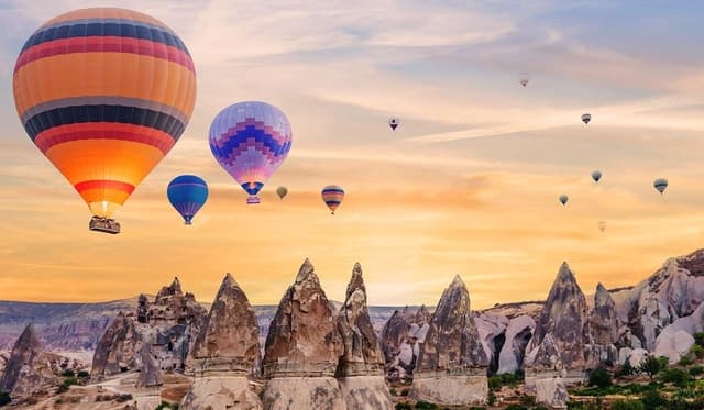 Antalya to Cappadocia Tour: Balloon & Fairy Chimneys
