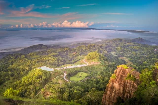 Nglanggeran Mountain & Pindul Cave