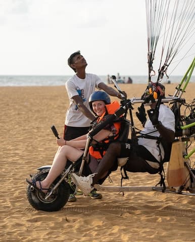 Experience Sky-High Thrills: Paramotoring in Bentota