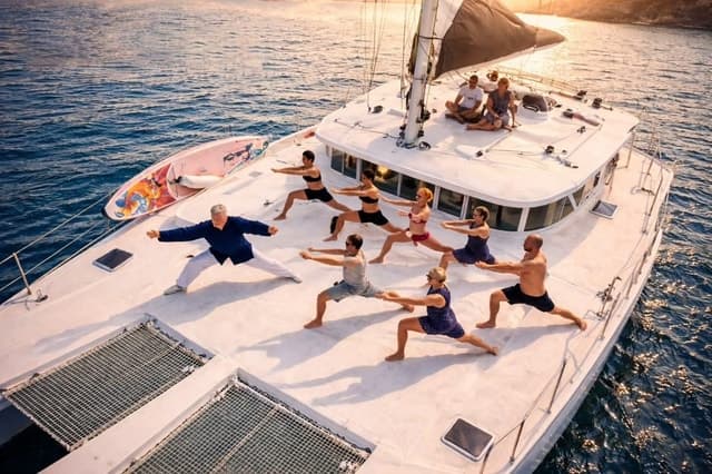 Dia Island Catamaran Cruise