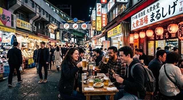 Tokyo Ueno Dining: Local Flavors