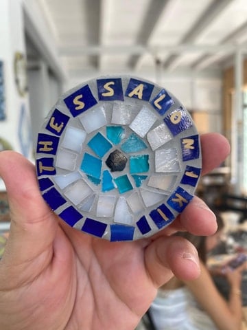 Handcrafted Mosaic Coasters in Thessaloniki