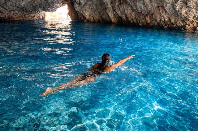 Blue Cave Boat Tour in Kotor Bay, Montenegro