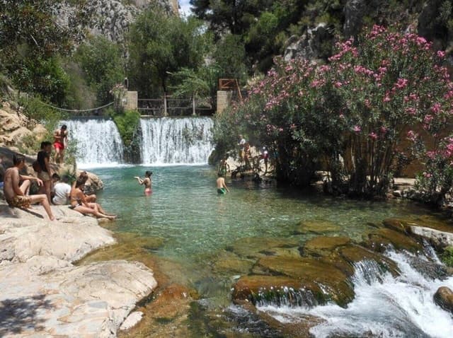 Algar Waterfalls in Albarracin Travel Guide