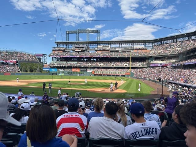 Colorado Rockies Baseball Game