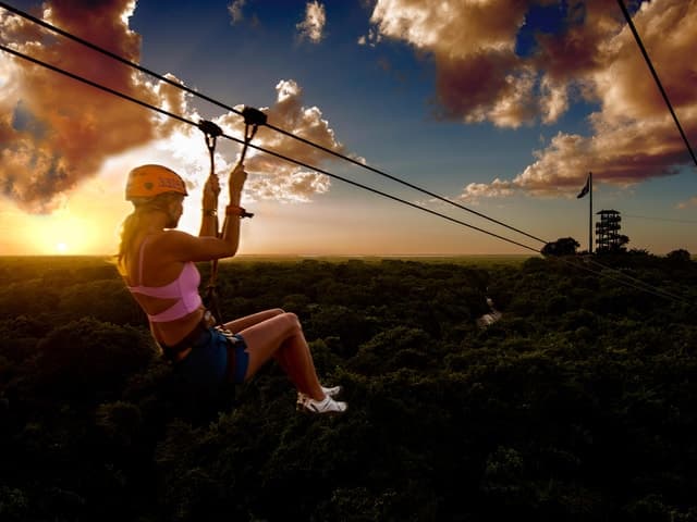 Xplor Fuego Night Adventure in Playa del Carmen
