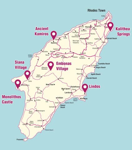 Rhodes Highlights Tour