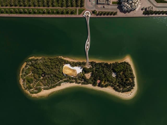 Experience Nature & Art at Al Noor Island, Sharjah