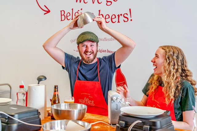 Authentic Brussels Waffle Making Experience