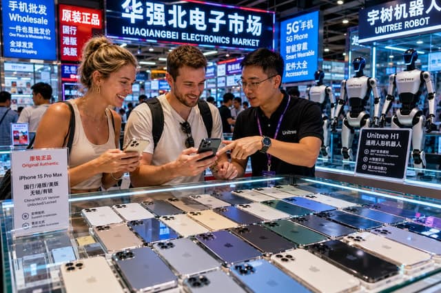 Shenzhen Tech Hub: Huaqiangbei Market Walks