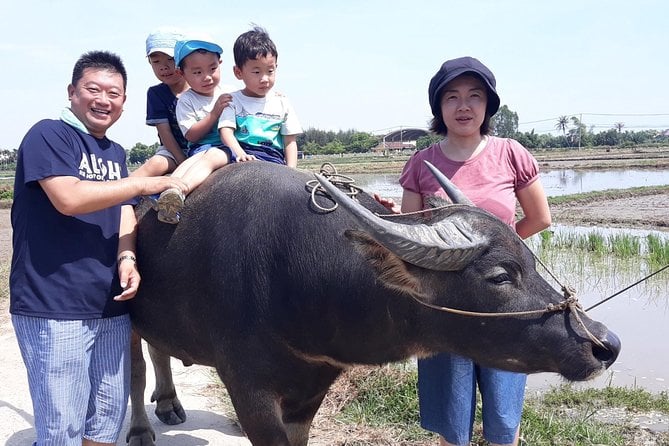 Hoi An Buffalo Riding & Basket Boat Tour