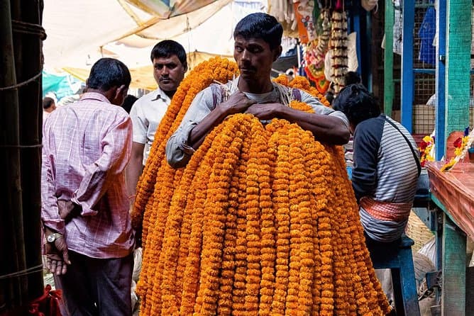 Kolkata Flower Market Tour