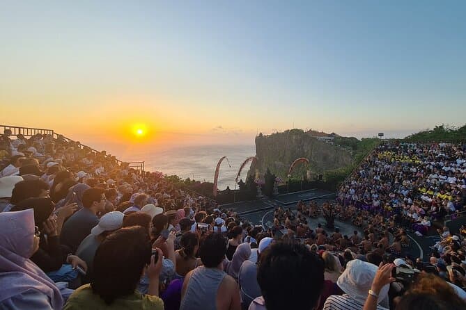 Nusa Dua to Uluwatu Sunset: Cliff Views & Temple