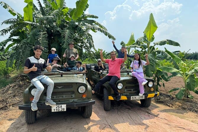 Authentic Red River Delta Jeep Adventure in Hanoi