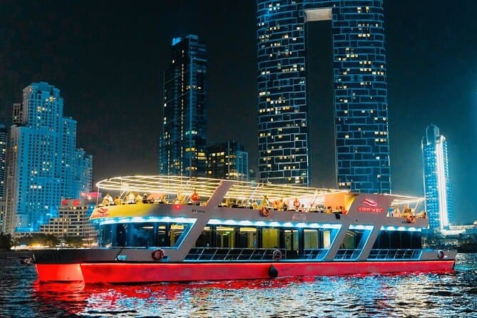 Luxury Dubai Marina Dinner Cruise & Evening Skyline Tour