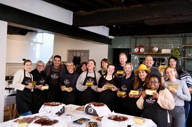 Authentic Belgian Chocolate Making Experience in Bruges