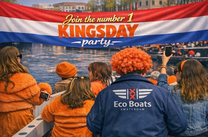Best Amsterdam King's Day Canal Boat Party Experiences