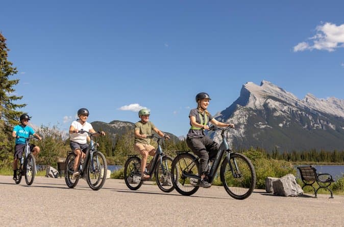 Epic E-Bike Adventures: Banff Lakeside Scenic Tours
