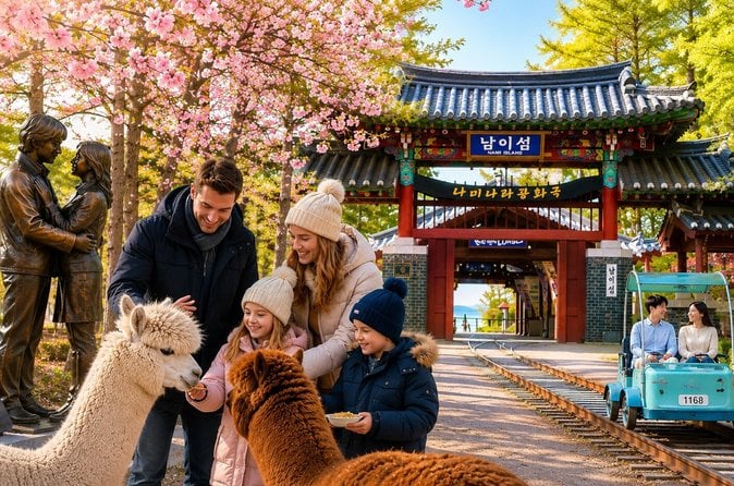 Alpaca World & Nami Island Tour