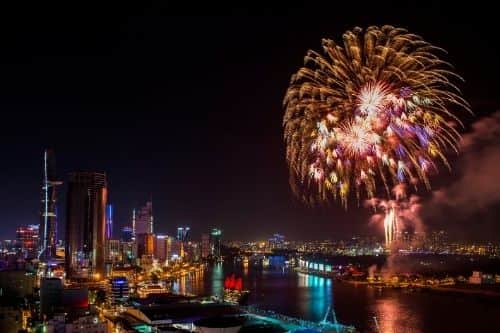 Independence day firework - Ho chi minh