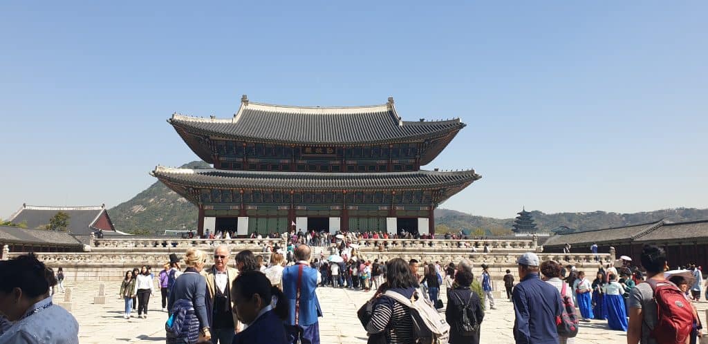 Geunjeongjeon, The throne hall of Joseon Dynasty