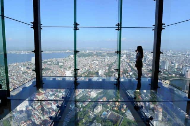 Lotte World Seoul sky view