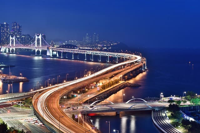 Night View in Busan