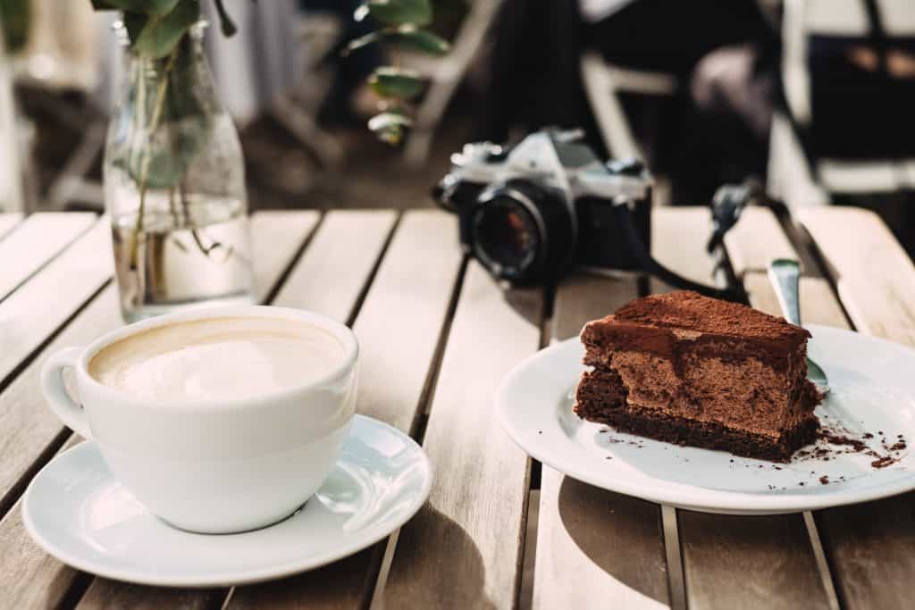 Cake and coffee