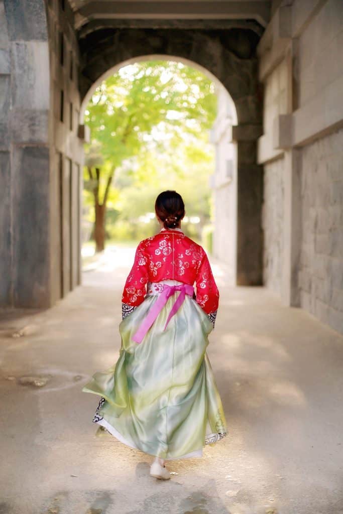 Woman in Hanbok