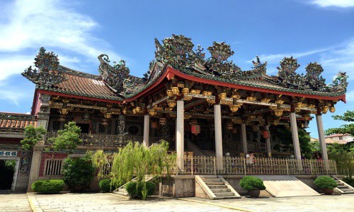 Penang island temple