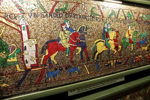 Bayeux, Tapestry museum, France