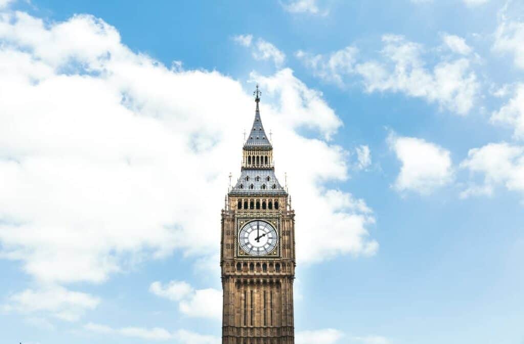 Best things to do In London. Big ben
