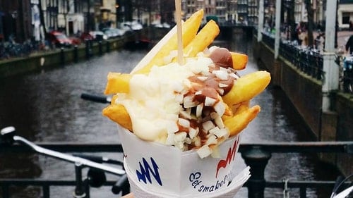 Amsterdam, patat, food