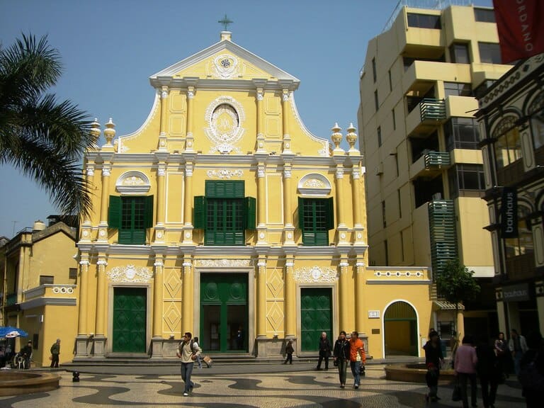 St. Dominic's church in Macau