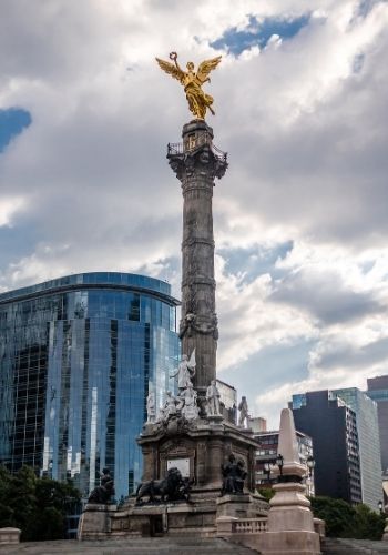 Angel of Independence Monument in Mexico City