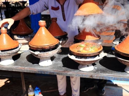 Traditional food in Morocco