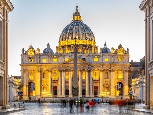 Vatican City - St Peter's Basilica and square
