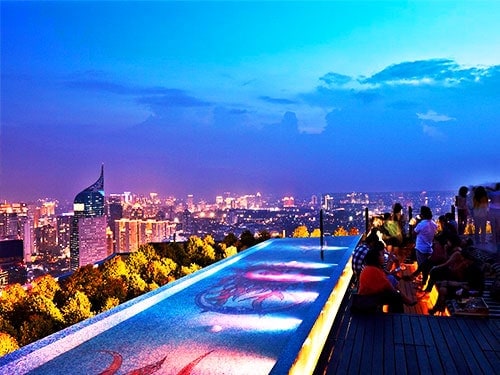 skye bar in Jakarta - Rooftop bar