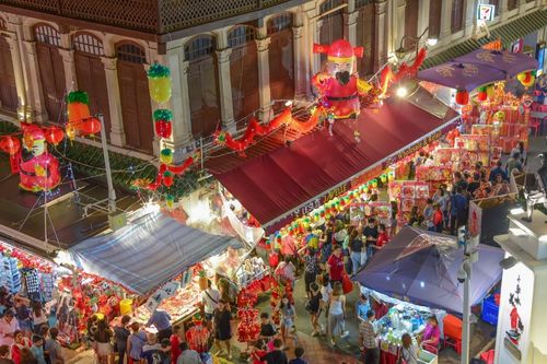 Chinese New Year in Chinatown SIngapore