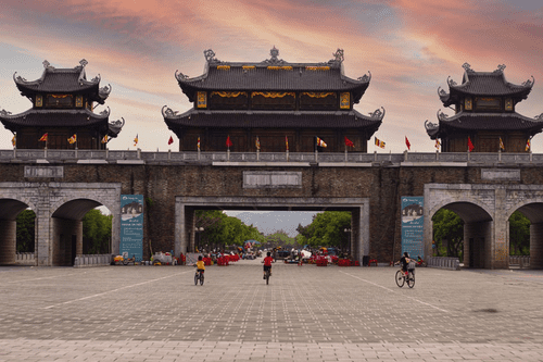 A gate of Hoa Lu Ancient Capital
