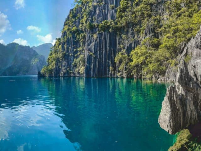 Barracuda Lake Coron Palawan Philippines