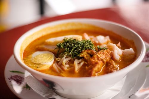 Singaporean Laksa Soup