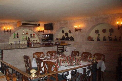 Picture of the interior of Chez Gaby au Ritrovo in Alexandria Egypt 