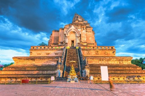The stunning remains of Wat Chedi Luang