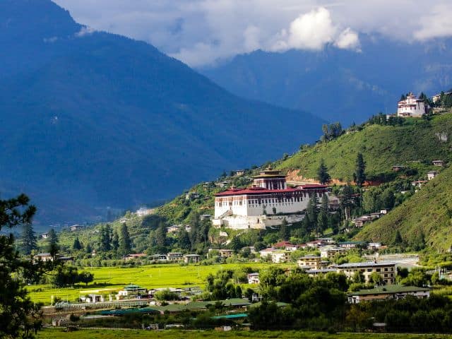 A view of Paro Valley